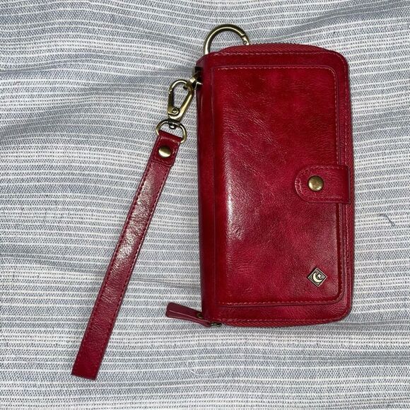 POLA Leather Wristlet - Picture 10 of 11